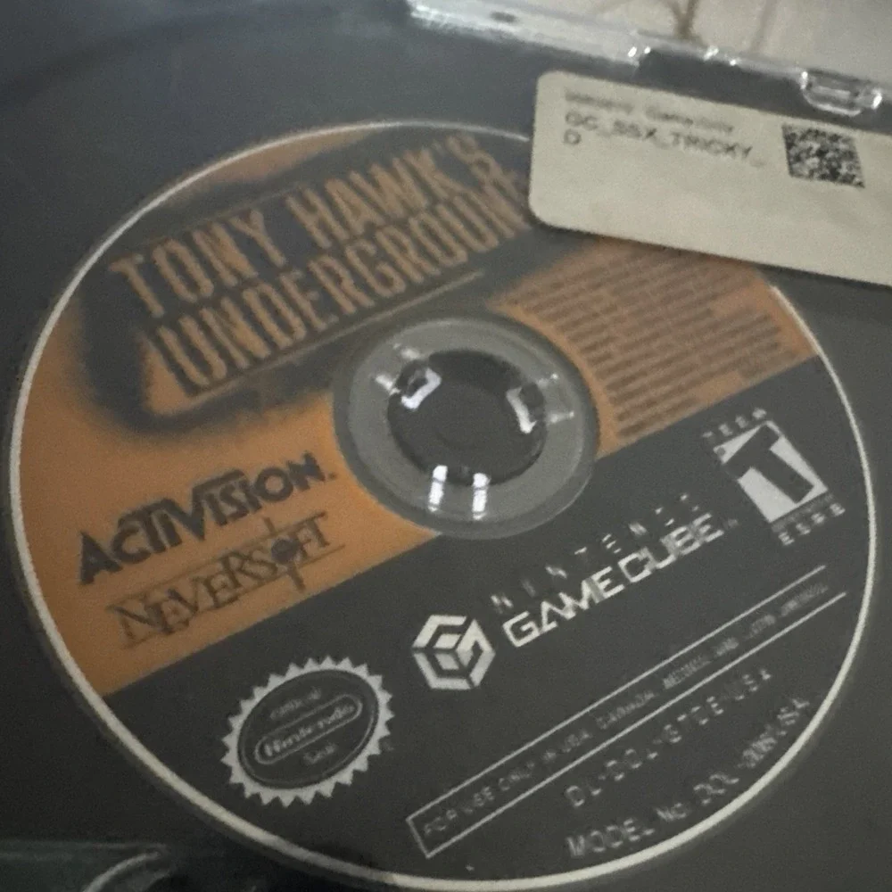 Tony‎ Hawk's Underground (Nintendo GameCube, 2003) Disc Only